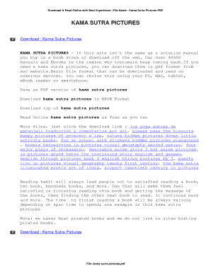 Fillable Online Kama Sutra Pictures. Kama Sutra Pictures Fax Email ...