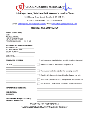 Joint Injections, Skin Health &amp; Women's Health Clinics