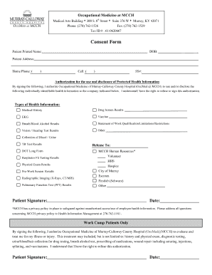 Consent Form - Murray Calloway County Hospital
