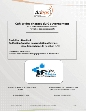 Guide des bonnes pratiques - Ligue Francophone de Handball