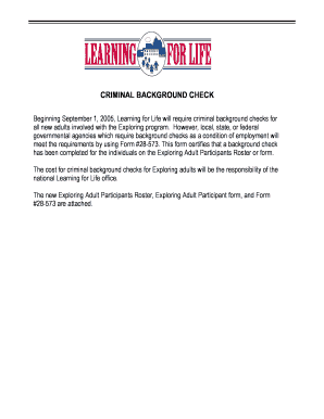 Exploring Adult Participants Roster