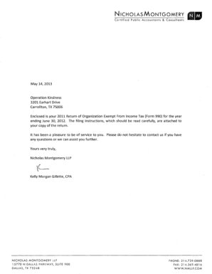 Form 990 Exempt Organization Tax Return