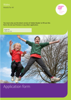 Awards for All Application Form