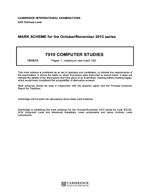 701012on12 marking scheme form