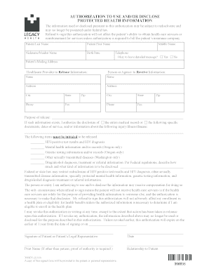 HIPAA Authorization Form