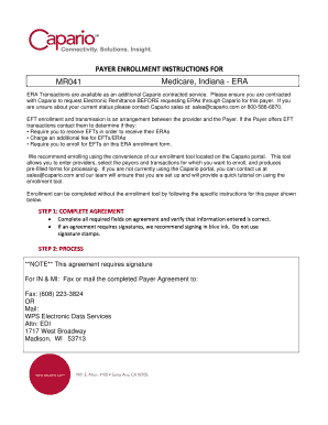 Wisconsin Physicians Service ERA Authorization Form