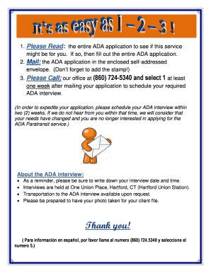 ADA Paratransit Application