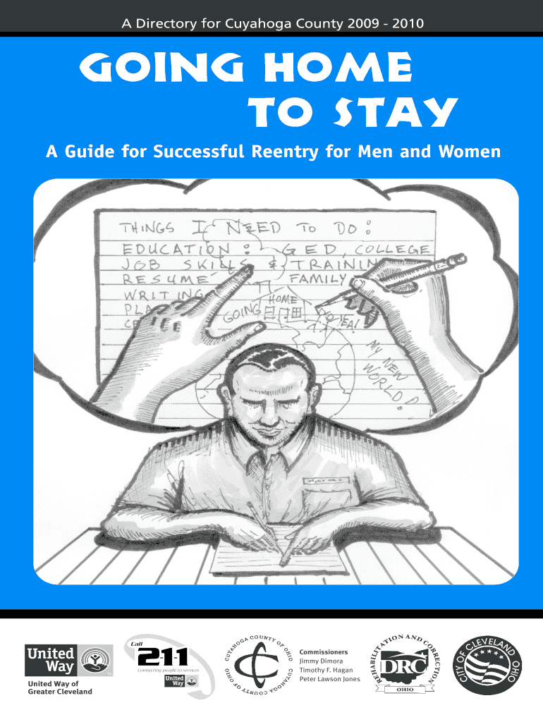 Fillable Online Going Home to Stay Cuyahoga Job and Family Services