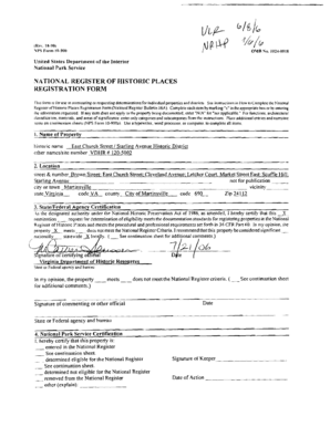 National Register of Historic Places Registration Form