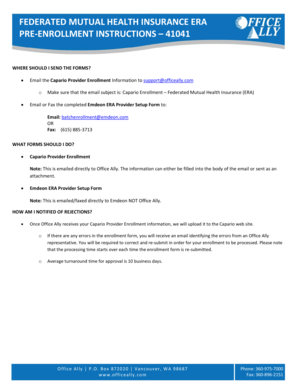 Capario Provider Enrollment Form