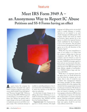 IRS Form 3949A Information Referral