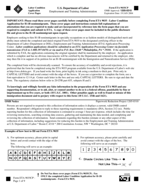 Labor Condition Application for H-1B Nonimmigrants