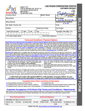 Smart City Las Vegas Convention Center Customer Contract