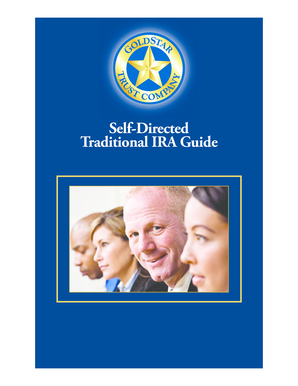 Self-Directed Traditional IRA Application