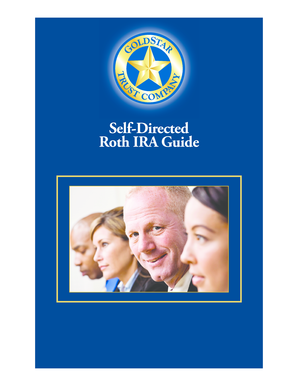 Self-Directed Roth IRA Application