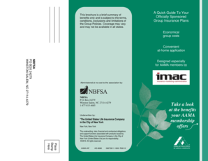 AAMA Group Insurance Information Request