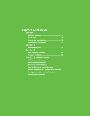 Consumers Energy Business Solutions Program Application