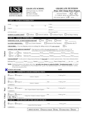 Graduate Petition Form