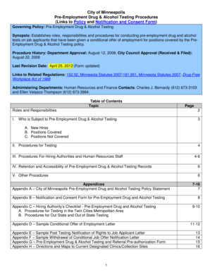 Pre-Employment Drug & Alcohol Testing Procedures - IPMA-HR - ipma-hr