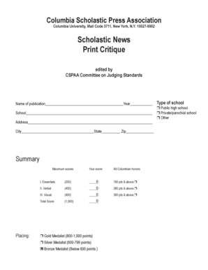 Scholastic News Print Critique