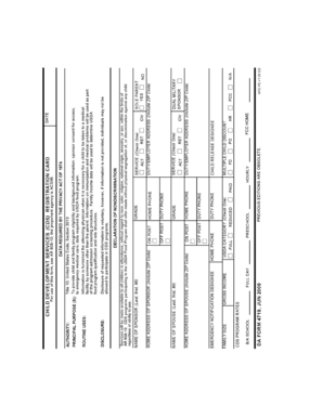 Department of Defense Child Care Fee Application