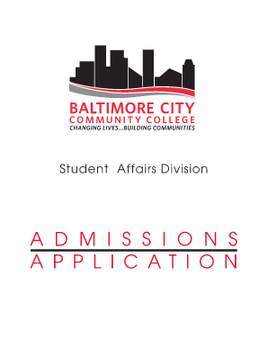 BCCC Admissions Application