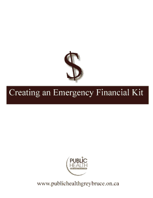Emergency Financial Kit
