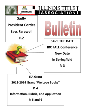 Sadly President ordes Says Farewell P2 SAVE THE DATE IR FALL - illinoisreadingcouncil