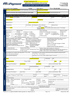 Merchant Processing Application
