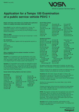 Tempo 100 Examination Application