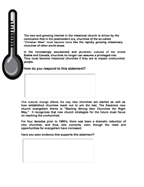 Church Evangelism and Missional Church Strategies