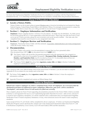 Employment Eligibility Verification (Form I-9) - Cross Country ...