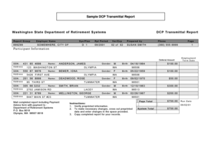 DRS Employer Handbook Deferred Compensation Report