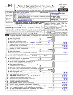 Form 990 Return of Organization Exempt From Income Tax