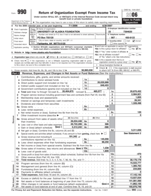 Form 990 Return of Organization Exempt From Income Tax