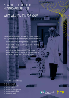 New NHS FIRECODE for Healthcare Premises Conference