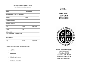 Membership Application