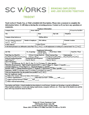 Job Application Form