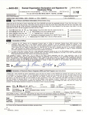 Form 990 (2012) American Red Cross