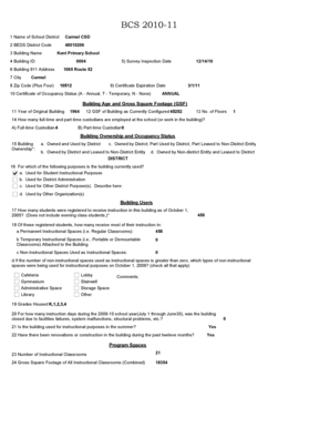 New York School Building Condition Survey