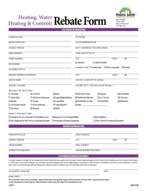 2012 High-Efficiency Commercial Gas Equipment Rebate Form