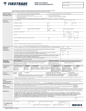 Brokerage Account Application Form