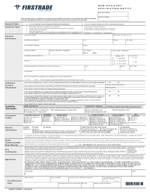 Brokerage Account Application
