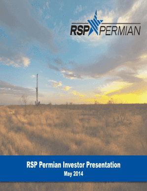 RSP Permian Investor Presentation