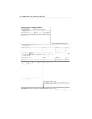 UCC Financing Statement Addendum