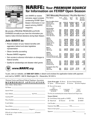 NARFE Membership Application