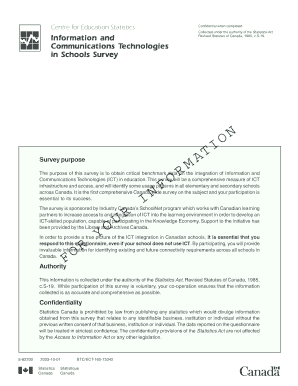 Communications Technologies in Schools Survey