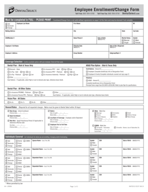 Employee Enrollment/Change Form