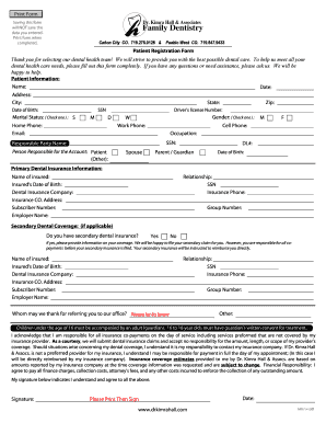 Patient Registration Form