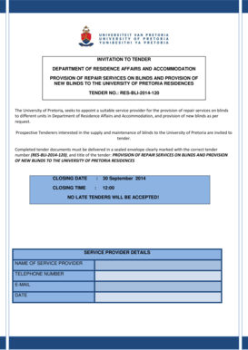 DEPARTMENT OF RESIDENCE AFFAIRS AND ACCOMMODATION